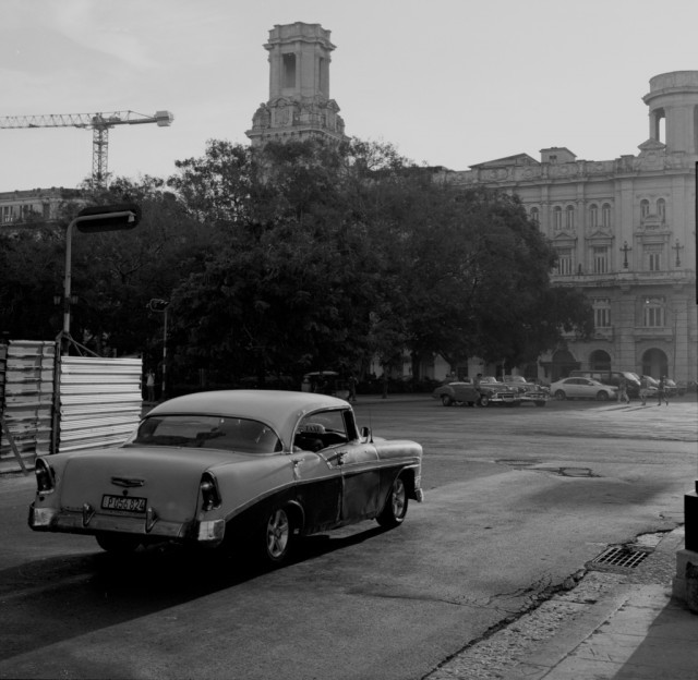Photo: I made a conscious decision not to use the ubiquitous 1950's cars as the subject of my photos of Cuba, trying to avoid the cliché - it's not easy. Taken next to the Capitolo, the building in the background is the Museum of Fine Arts - Museo Nacional de Bellas Artes de La Habana. Arte Universal.