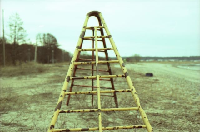 Photo: Desolate climbing frame