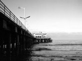 Photo: Santa Monica Pier at dawn. An early start to catch the beach before it got crowded.