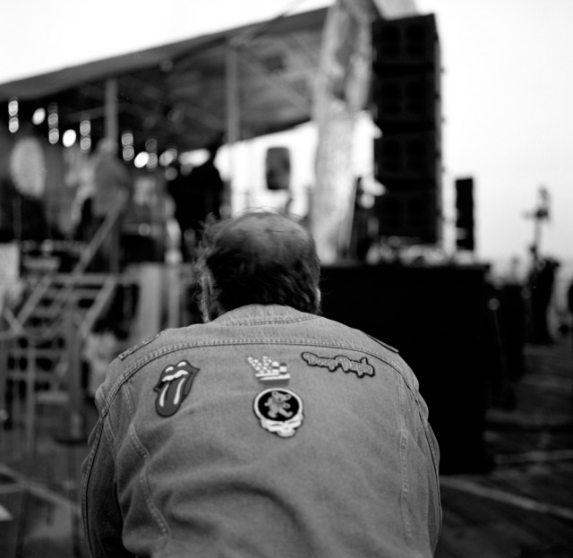 Photo: An old rocker, taken during the 'Mystic Braves' set on Santa Monica Pier
