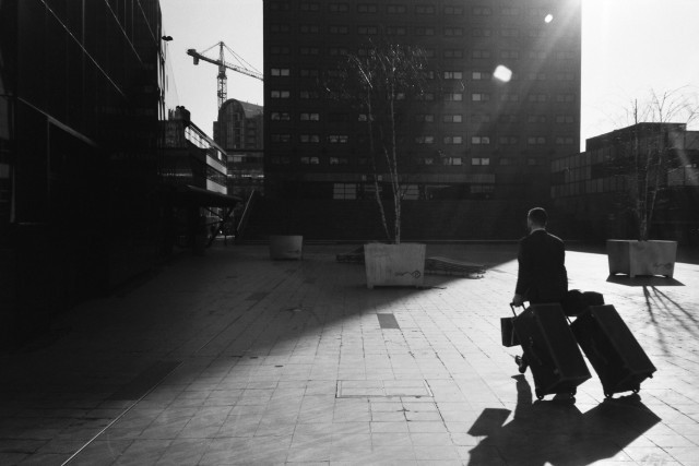 Photo: The Hague. Spuiplein.