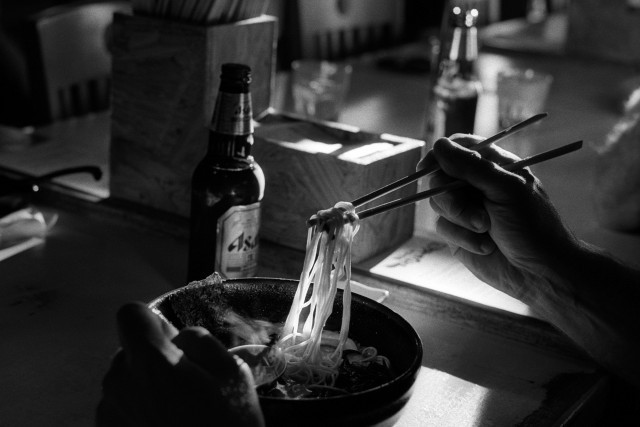 Photo: Steaming Tonkotsu Ramen