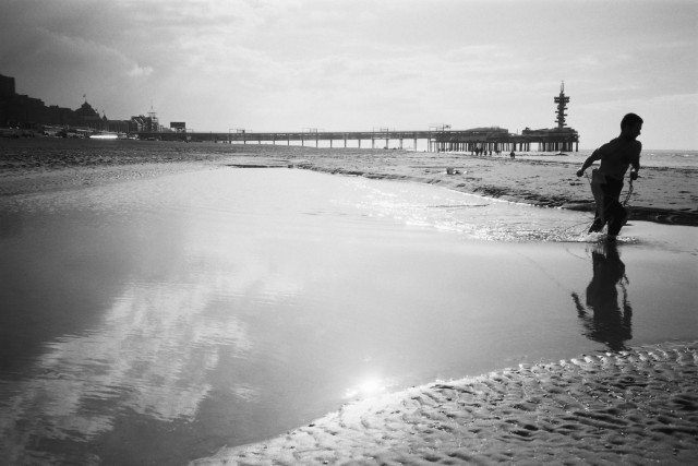 Photo: The Hague. Scheveningen Beach.