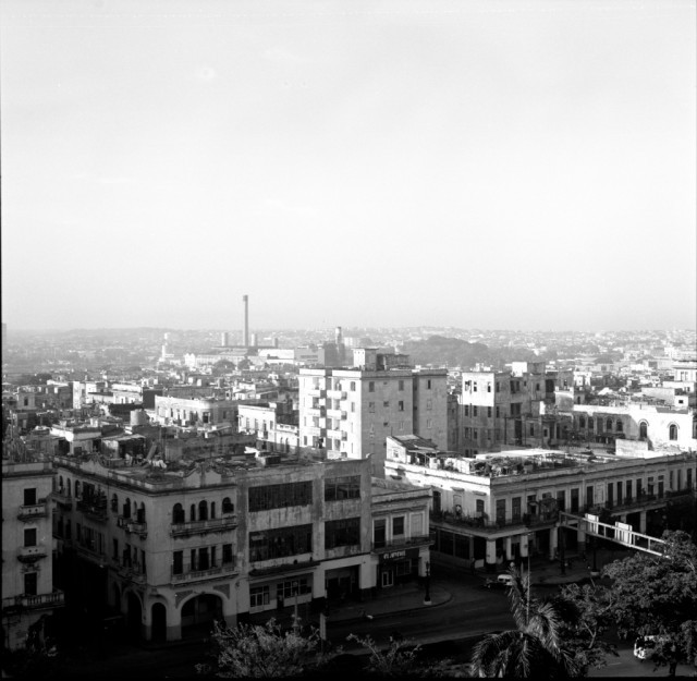 Photo: Looking south west from the roof of our hotel, towards Maximo Gomez (Monte) and Central Havana (Centro Habana) 