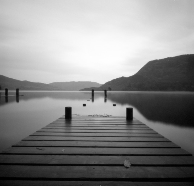 Photo: A jetty on Ullswater, near the 'Inn on the Lake